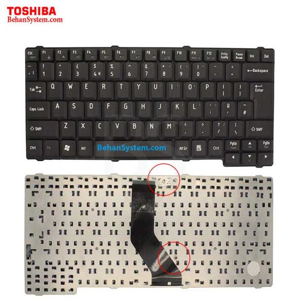 کیبورد لپ تاپ Toshiba مدل Satellite L20